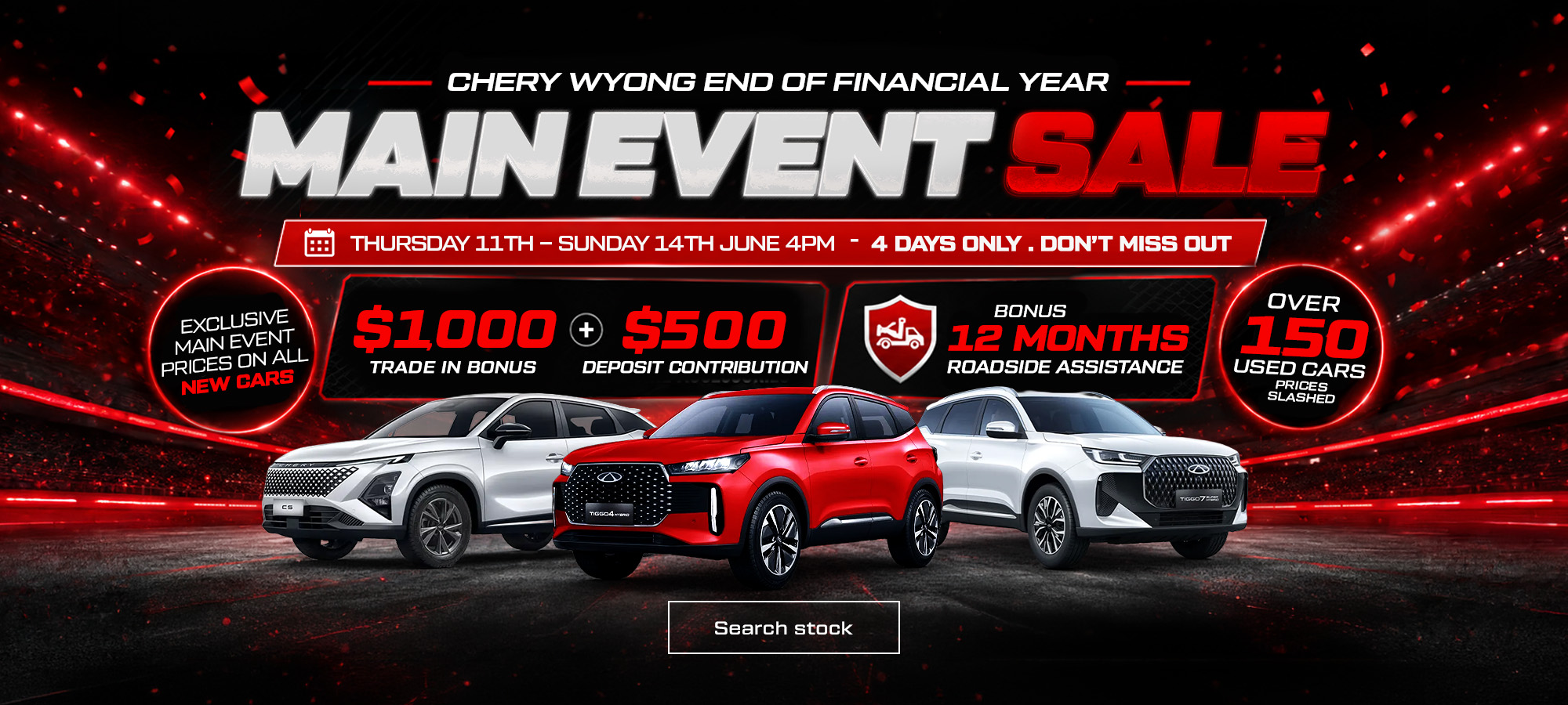 CheryWyong EOFY Sale Hp